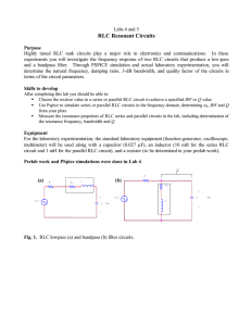 EE 207 –Experiment 11