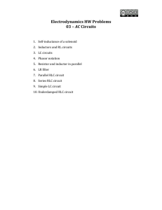 HW03 - AC Circuits