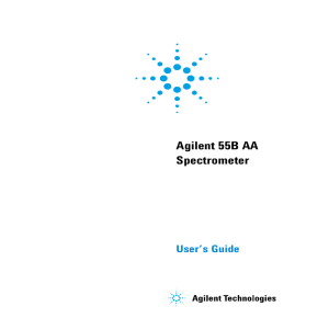 Agilent 55B AA Spectrometer