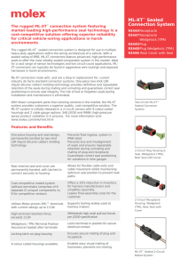 ML-XT™ Sealed Connection System