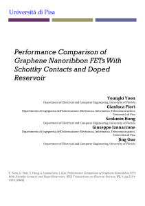 Performance Comparison of Graphene Nanoribbon FETs With