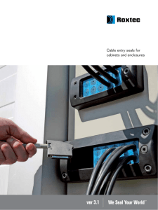 Roxtec Catalog - Industrial Networking Solutions