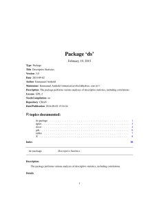 Package `ds`