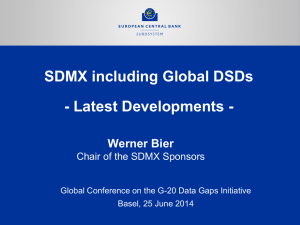 SDMX Global DSDs