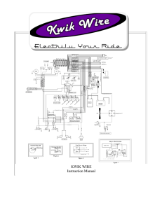 KWIK WIRE Instruction Manual