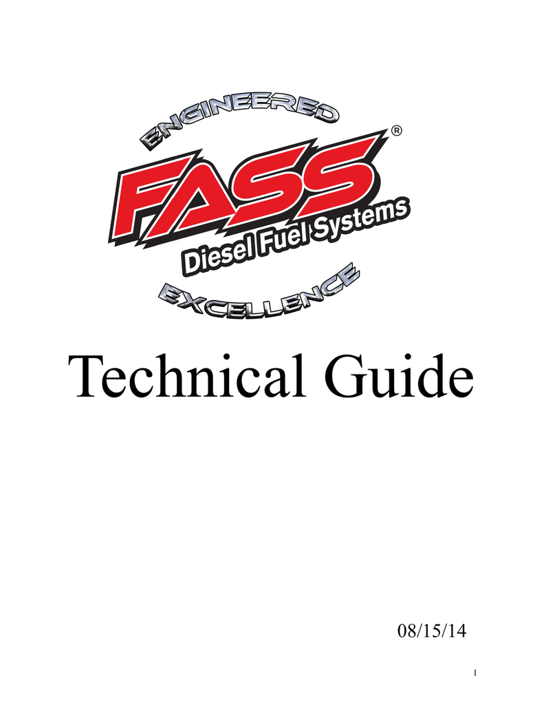 Fass Fuel Filter Cross Reference Chart