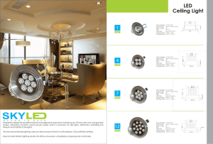 SKY LED Catalog