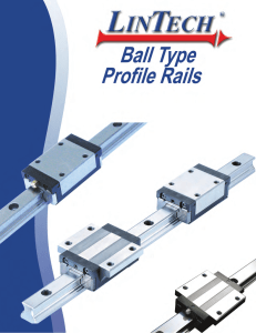 Profile Rail Linear Guides | Lintech