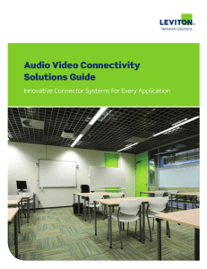 Audio Video Connectivity Solutions Guide