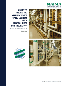 Guide to Insulating Chilled Water Systems