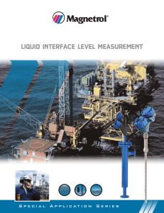 Liquid Interface Level Measurement