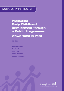 Wawa Wasi in Peru