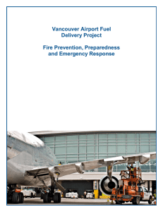 Vancouver Airport Fuel Delivery project Fire