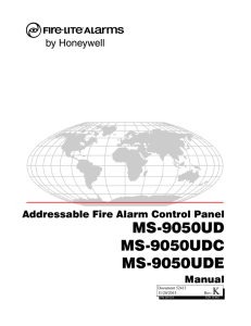 MS-9050UD MS-9050UDC MS-9050UDE - Fire