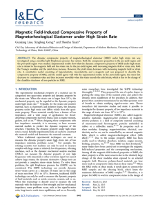 Magnetic Field-Induced Compressive Property of