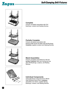 Self-Clamping Drill Fixtures