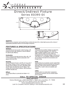 Direct/Indirect Fixture