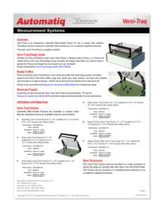 Datasheet - Automatiq Measurement Systems