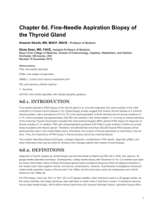 Chapter 6d. Fine-Needle Aspiration Biopsy