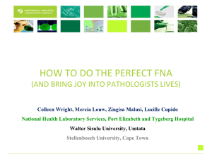 How to do a perfect FNA