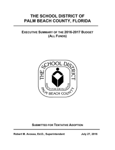 the school district of palm beach county