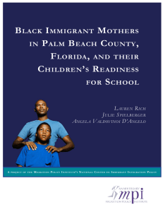 Black Immigrant Mothers in Palm Beach County, Florida, and their