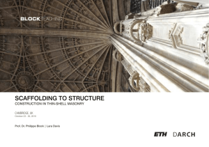 scaffolding to structure