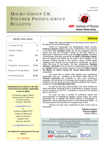 Bulletin 83 - Royal Society of Chemistry