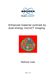 Method note: Dual-energy microCT analysis
