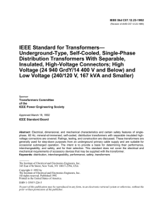 IEEE Std C57.12.23-1992 (Revision of ANSI C57.12.12