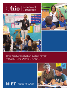 Ohio Teacher Evaluation System (OTES)
