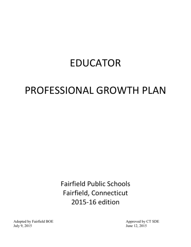 fairfield-educator-professional-growth-plan-2015-16