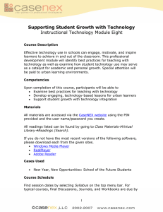 Supporting Student Growth with Technology