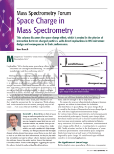 Space Charge in Mass Spectrometry