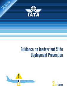 Guidance on Inadvertent Slide Deployment Prevention