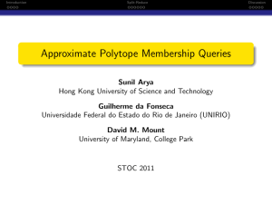 Approximate Polytope Membership Queries