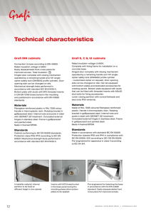 Technical characteristics