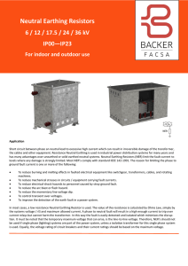 facsa Neutral Earthing Resistors 18052016