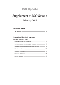 Supplement to ISOFocus+