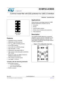 ECMF02-4CMX8 - STMicroelectronics