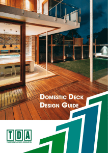 Domestic Deck Design Guide