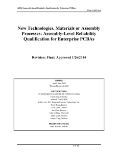 Assembly-Level Reliability Qualification for Enterprise