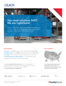 You need solutions FAST. We are LightQuick