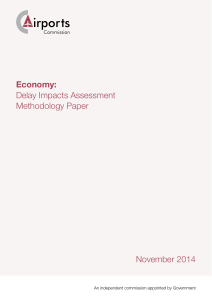 Delay impacts assessment methodology paper