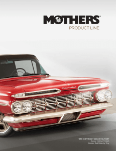 2016 Mothers Catalog