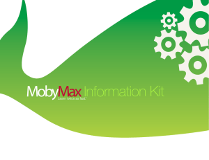 Info Kit - MobyMax