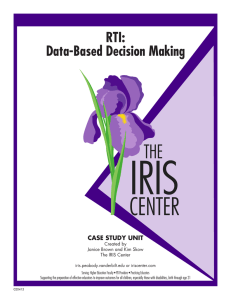 RTI - The IRIS Center - Vanderbilt University