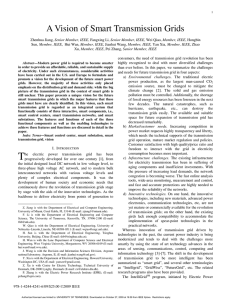 A Vision of Smart Transmission Grids