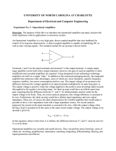 Operational Amplifiers