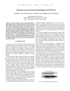 Bearing Currents and Their Relationship to PWM - Allen